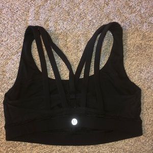 Lululemon Black Energy Sports Bra